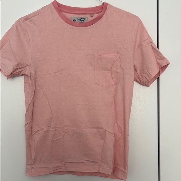 Original Penguin Pink Short Sleeve Tee - Picture 1 of 3